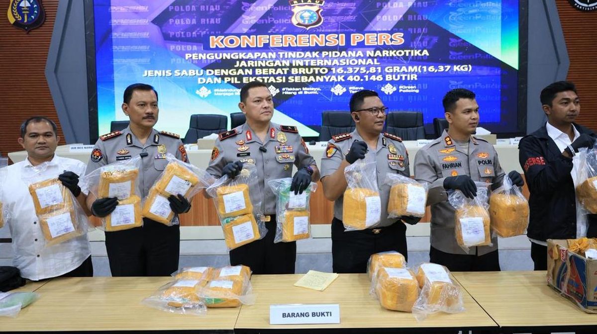 Kasus Narkoba di Riau Meningkat, Aparat Perketat Pengawasan